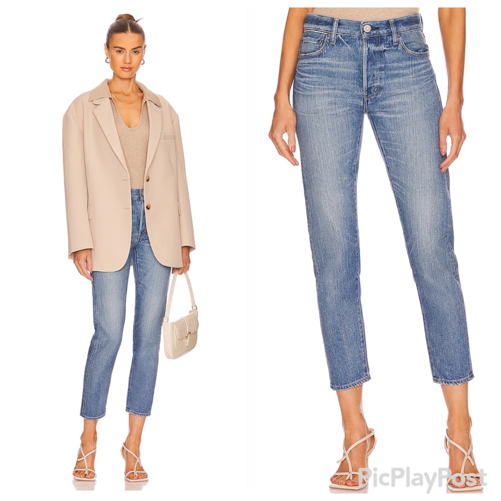 Moussy Vintage Straight Slim Leg Jeans